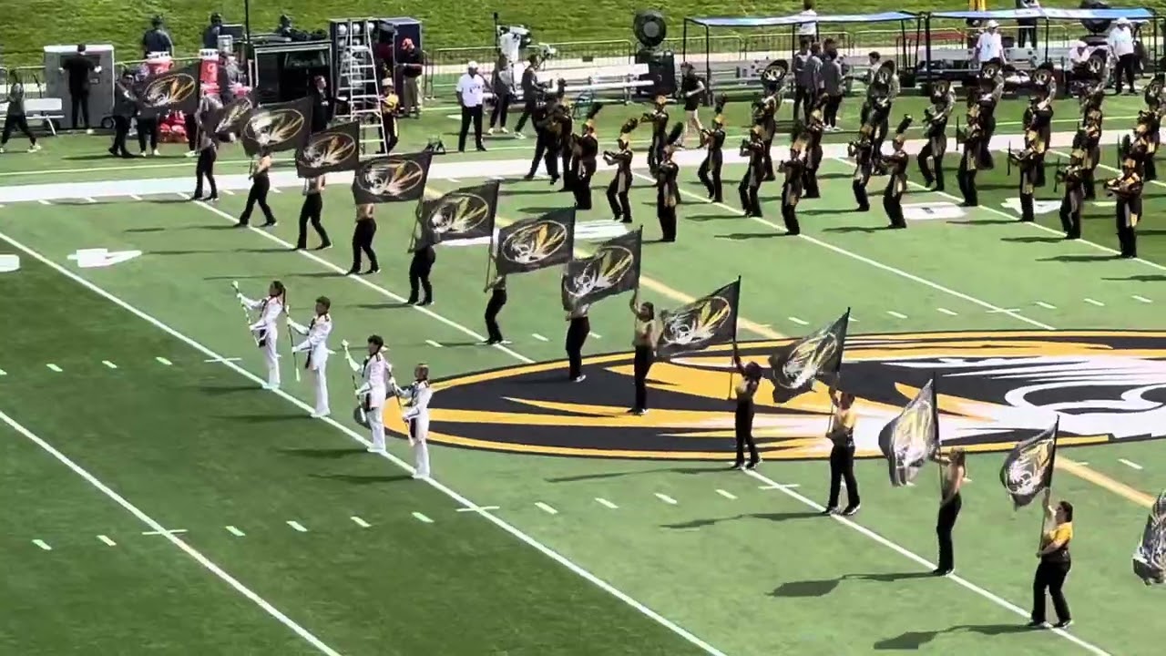 Marching MIZZOU pregame vs KU. 9/6/25