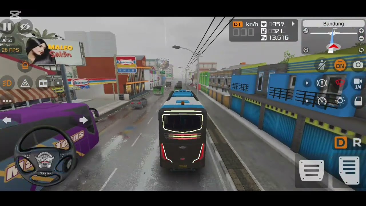 Bus Simulator Indonesia Game 3D- Big Bus Drive Offroad And City - Android Gameplay  ;