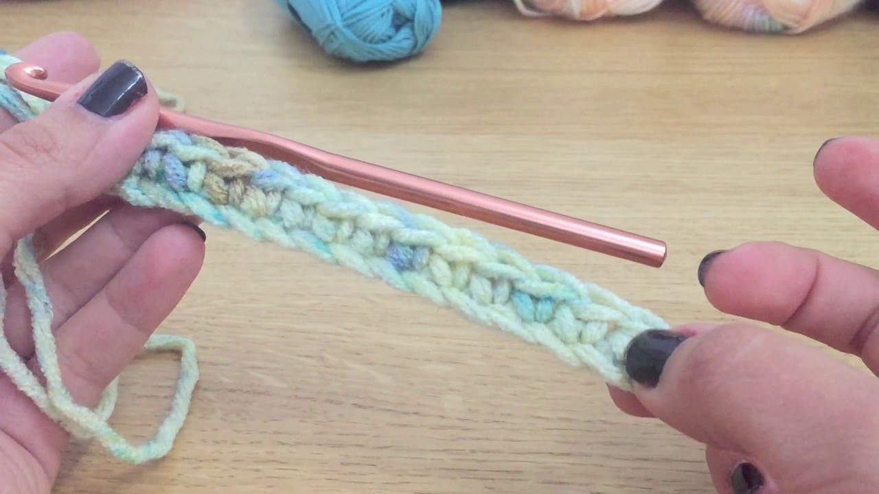 Crochet pour d&eacute;butant (video 1) tutoriel simple, facile et rapide.