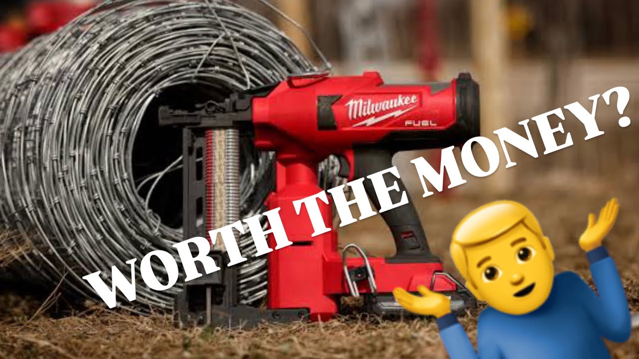 Milwaukee M18 Fuel fencing stapler Review. Is it worth it?