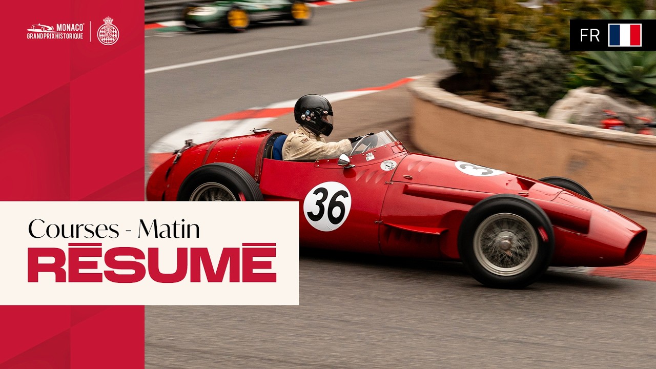 Grand Prix de Monaco Historique 2026 &ndash; Highlights Courses (matin)
