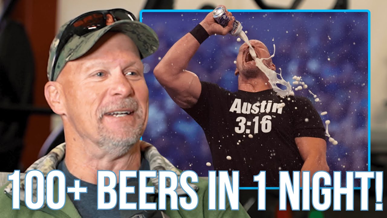 Стоун Колд о распитии пива на ринге