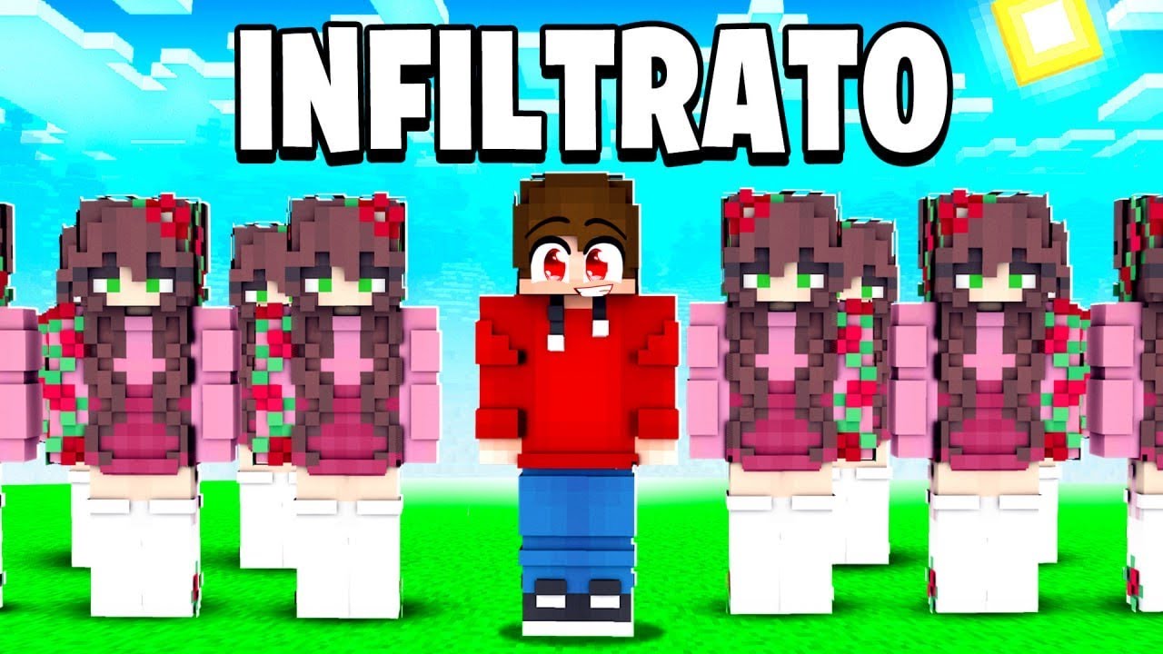 MI SONO INFILTRATO nell'IMPERO per SOLE RAGAZZE su MINECRAFT...