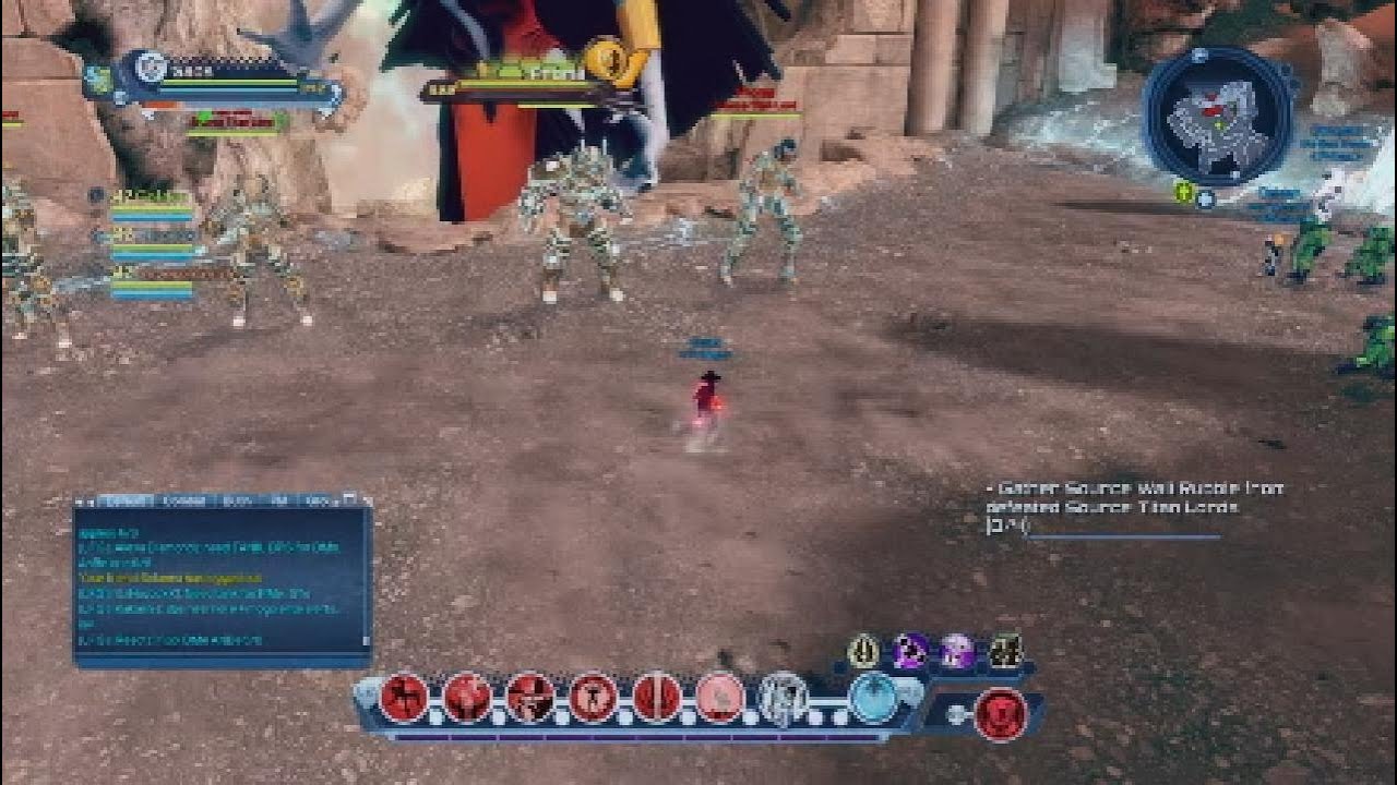DCUO: SWe+ 4 Man solo support roles - TANK POV - Prime
