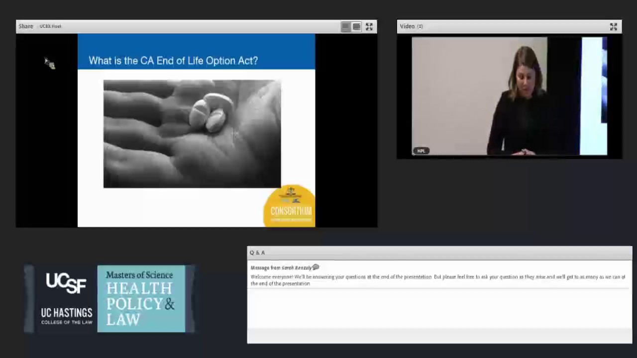 The End of Life Option Act: Clinical and Legal Implications