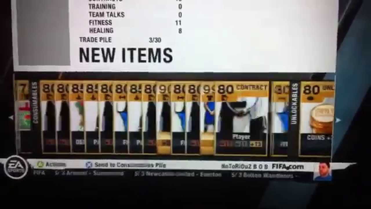 My Best Ever FIFA 11 Gold Pack