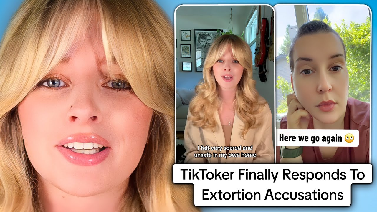 TikToker Finally Responds To Extortion Accusations