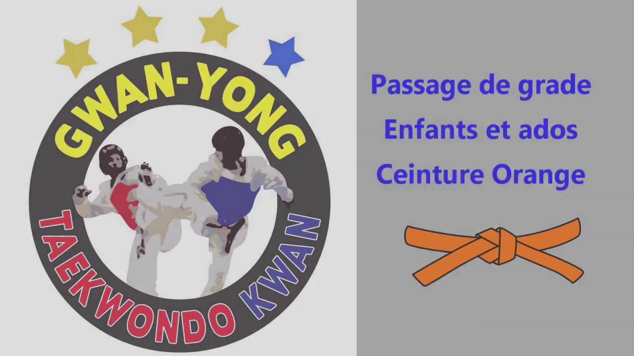 Cours N°2 : ceinture orange