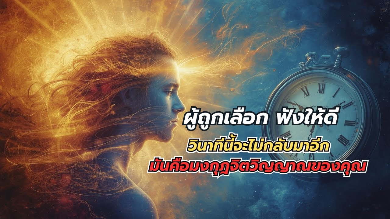 ผู้ถูกเลือกฟังให้ดีวินาทีนี้จะไม่กลับมาอีกมันคือมงกุฎจิตวิญญาณของคุณ  #จิตวิญญาณ #ตื่นรู้