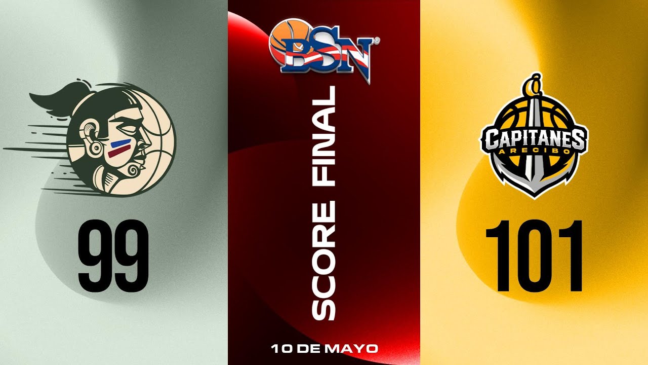 Capitanes de Arecibo vs. Indios de Mayaguez - Juego Resumido - BSN 2026