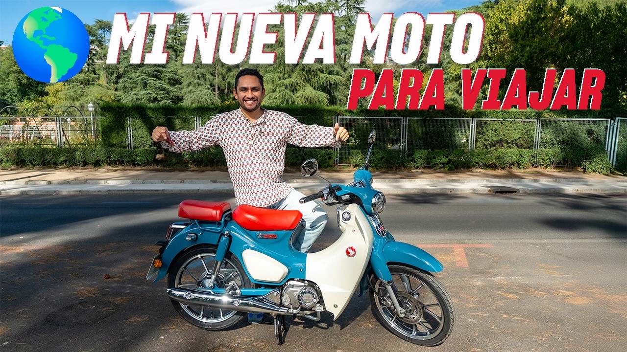 Me compre una moto clásica para viajar por España 🇪🇸 🏍️🌎 C125