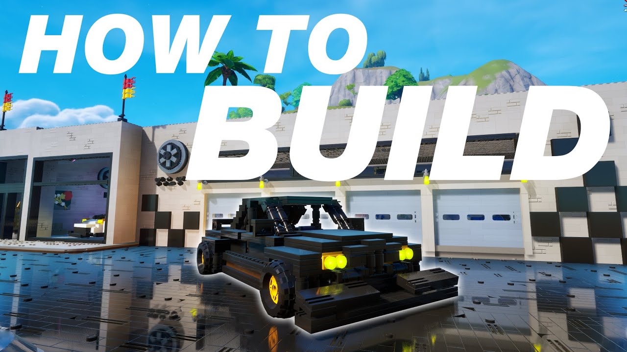 BMW E30 M3 LEGO FORTNITE TUTORIAL!