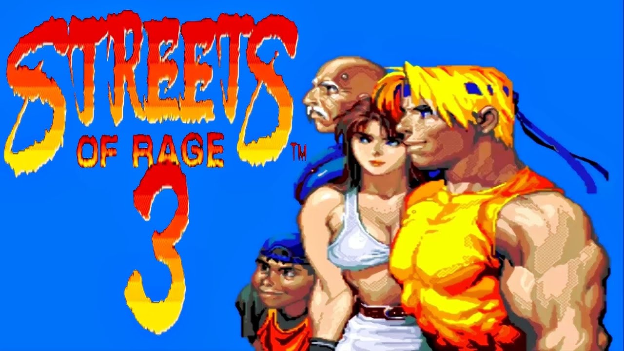 Streets of Rage 3 - Playthrough (MEGA DRIVE)