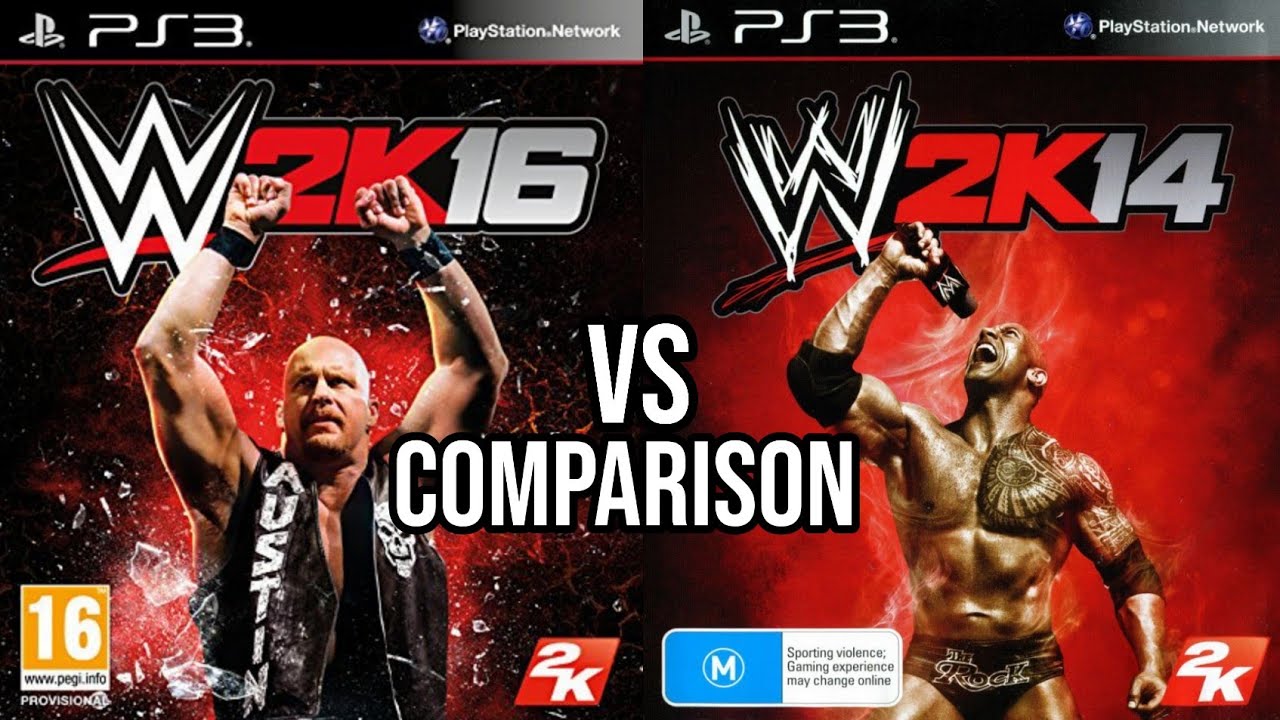 Wwe 2K16 Vs Wwe 2K14 PS3