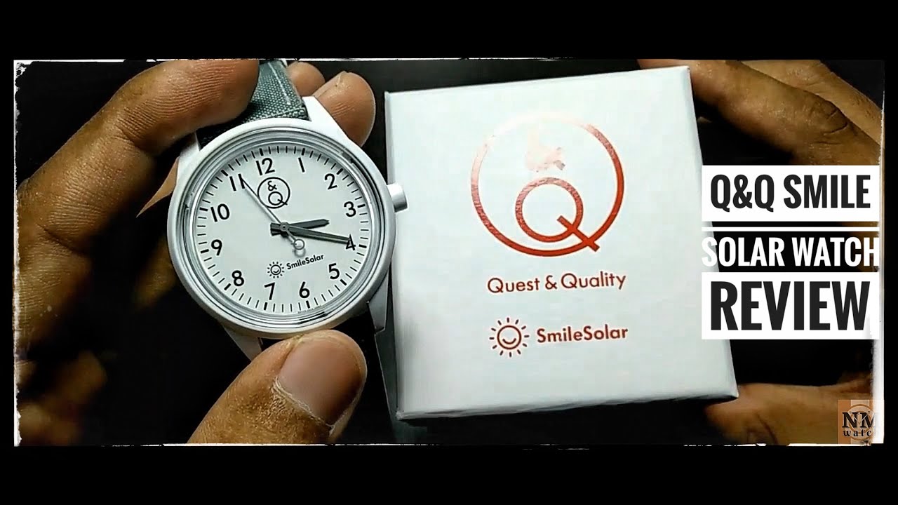 ПОСМОТРИТЕ, прежде чем купить: полный обзор часов Q&Q Solar Smile #q&q