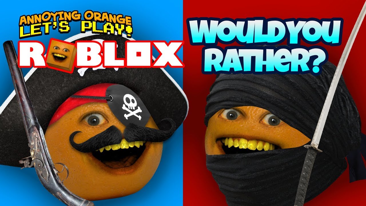 Roblox: Would You Rather? [Annoying Orange Plays]