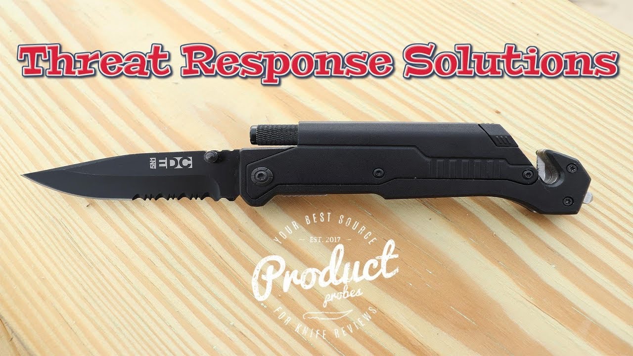 Threat Response Solutions 5N1 EDC Tactical Folding Knife Quick Review