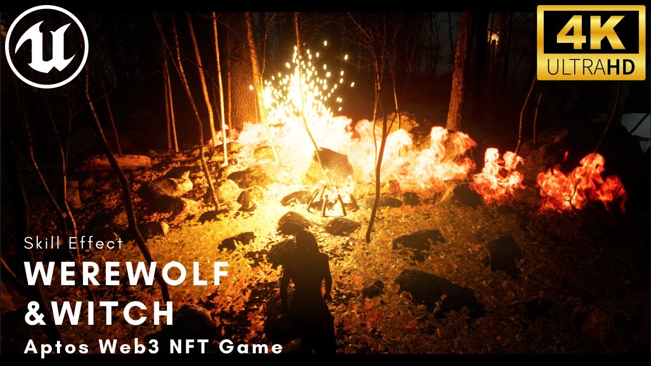 Unreal Engine 5.1 | Web3 Game | Werewolf & Witch Web 3 War game - Skill Effect