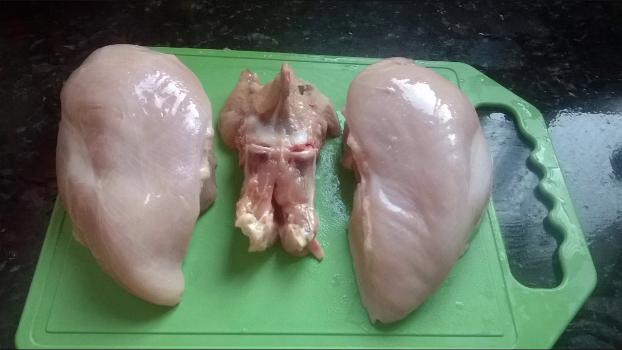 DESOSSANDO PEITO DE FRANGO - modo fácil e rápido