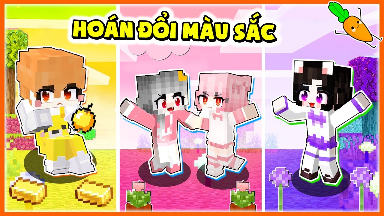 Kamui và Hội Chị Em Đại Chiến Hoán Đổi Màu Sắc