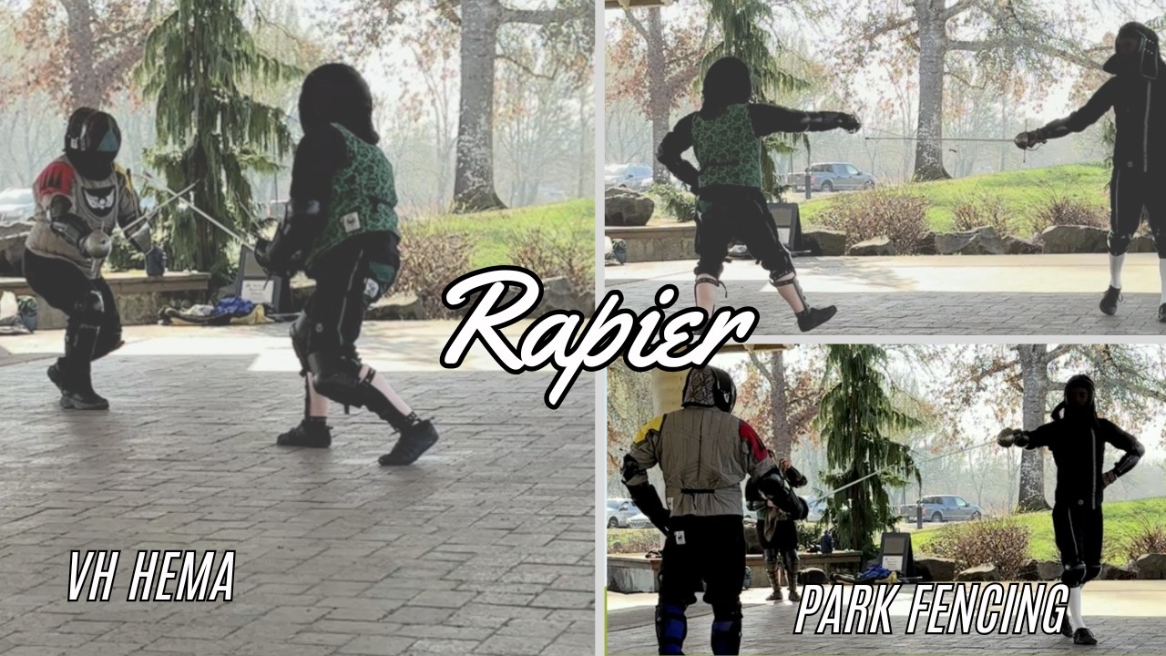 Rapier Dagger, park fencing