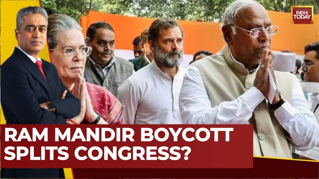NewsToday With Rajdeep Sardesai: Ram Mandir Consecration Ceremony Invite Splits Congress