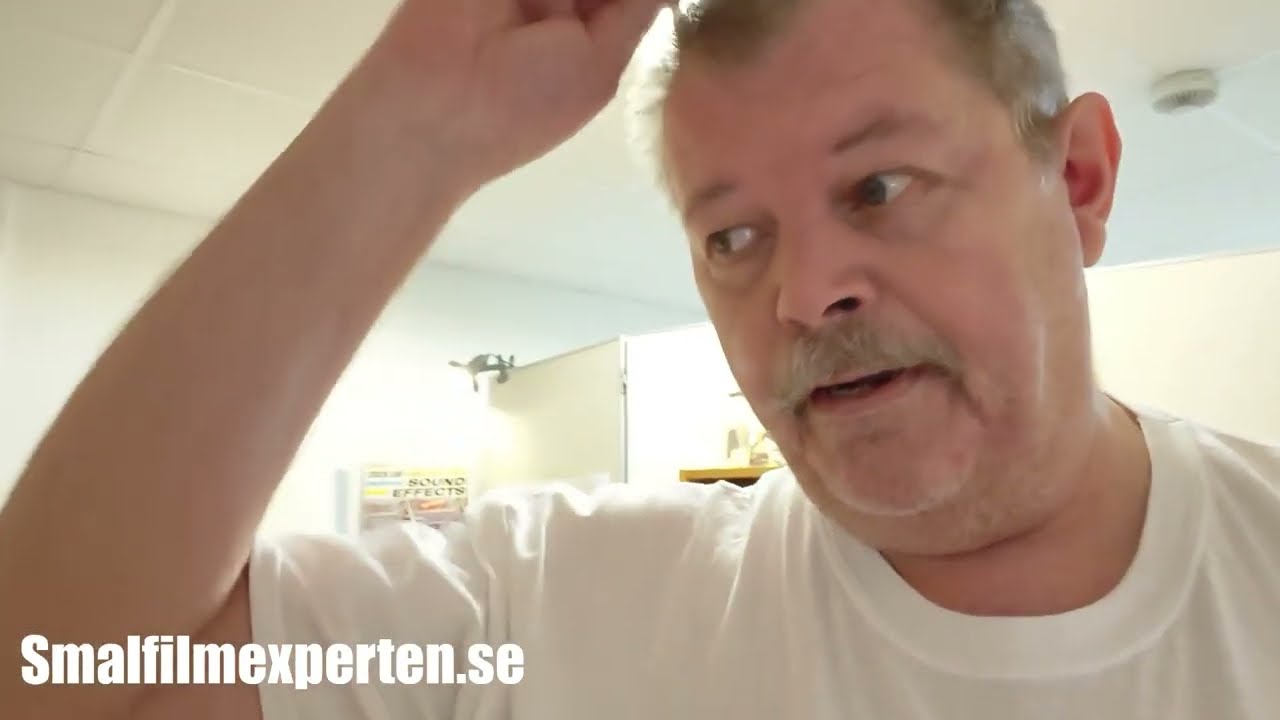 Test av 16mm projektor Eiki Slimline Slotload - Världens smidigaste projektor för 16mm film...