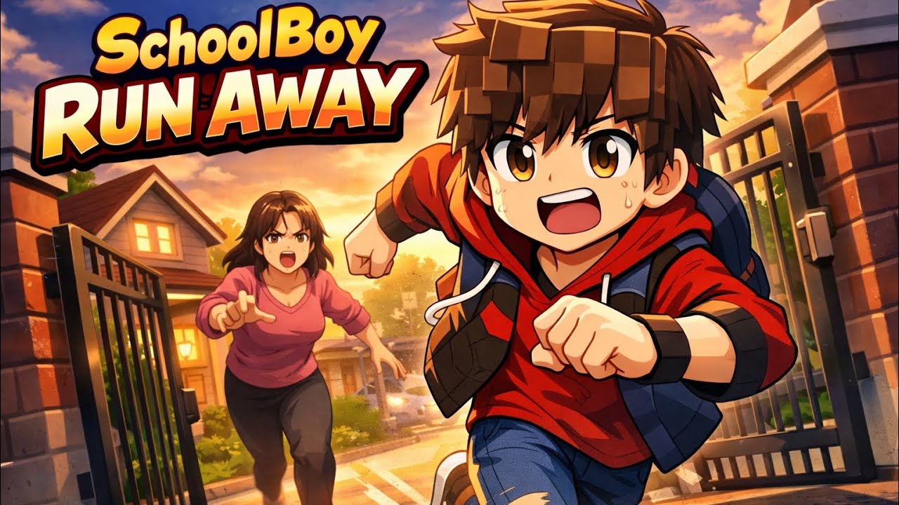 I Thought I Escaped… Then THIS Happened! 😱 | SchoolBoy Runaway