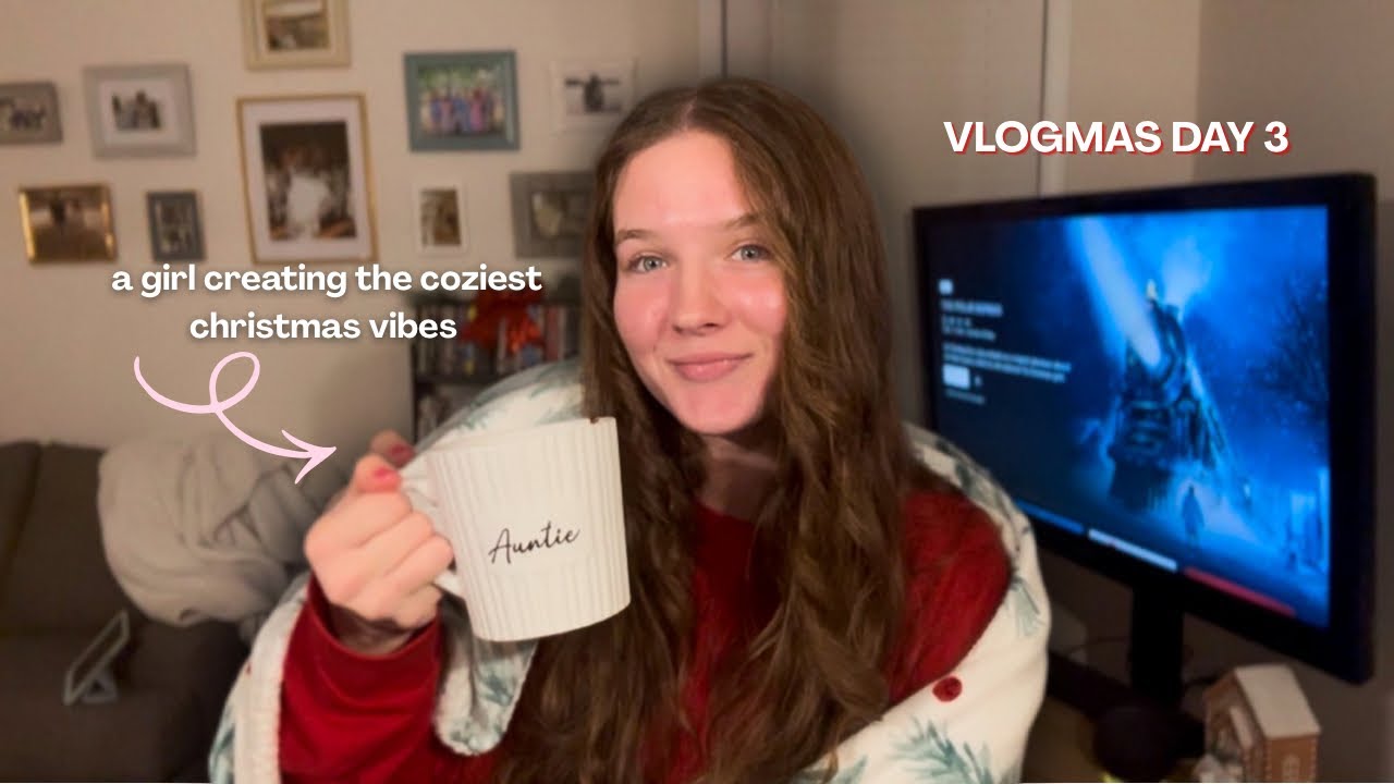 VLOGMAS, ДЕНЬ 3 | Рождественские украшения и жизнь жены пилота
