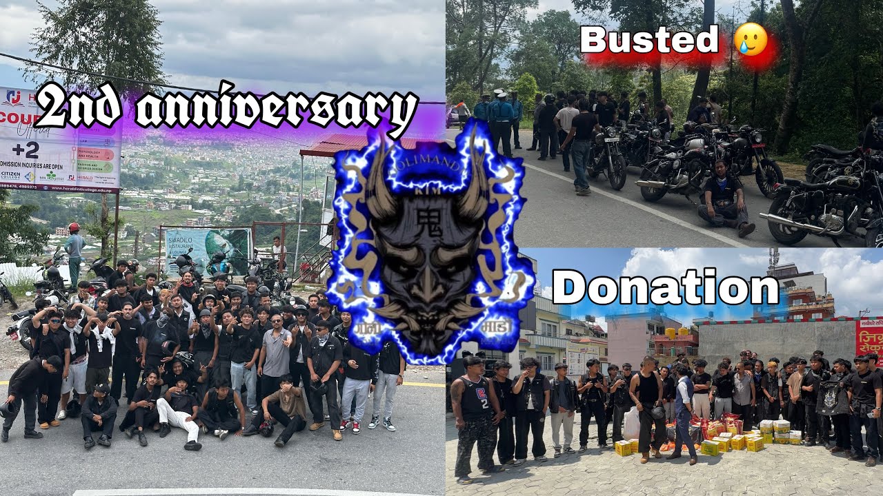 Golimandu 2nd Anniversary ride. Public reaction 😱