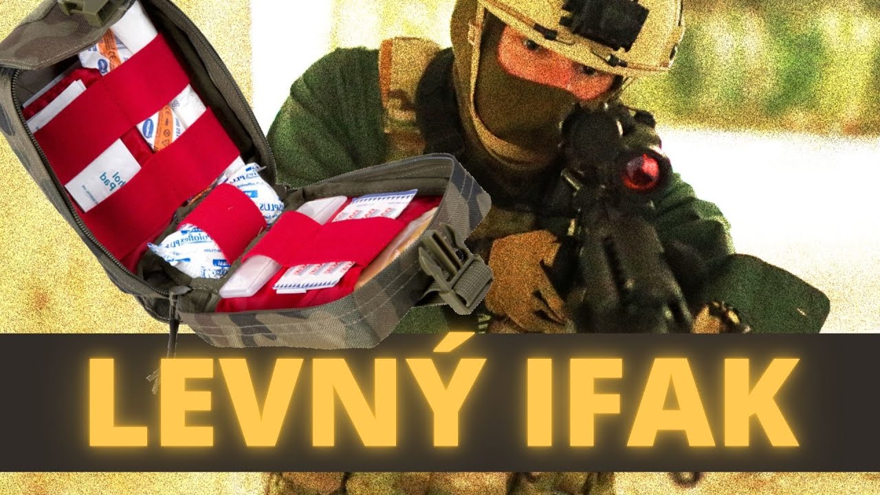 IFAK Helikon Rip-Away - Levný IFAK + VYBAVENÍ