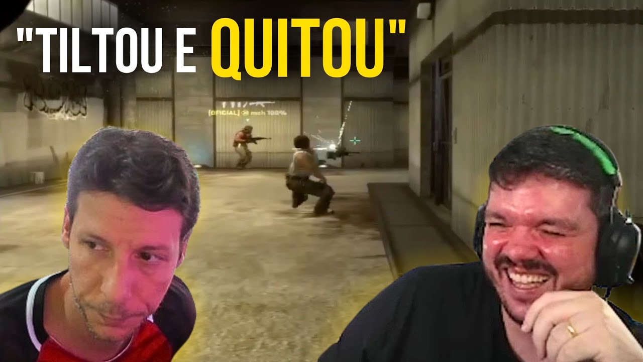 QUANDO O GAULES CHORA DE RIR COM O VELHO VAMP