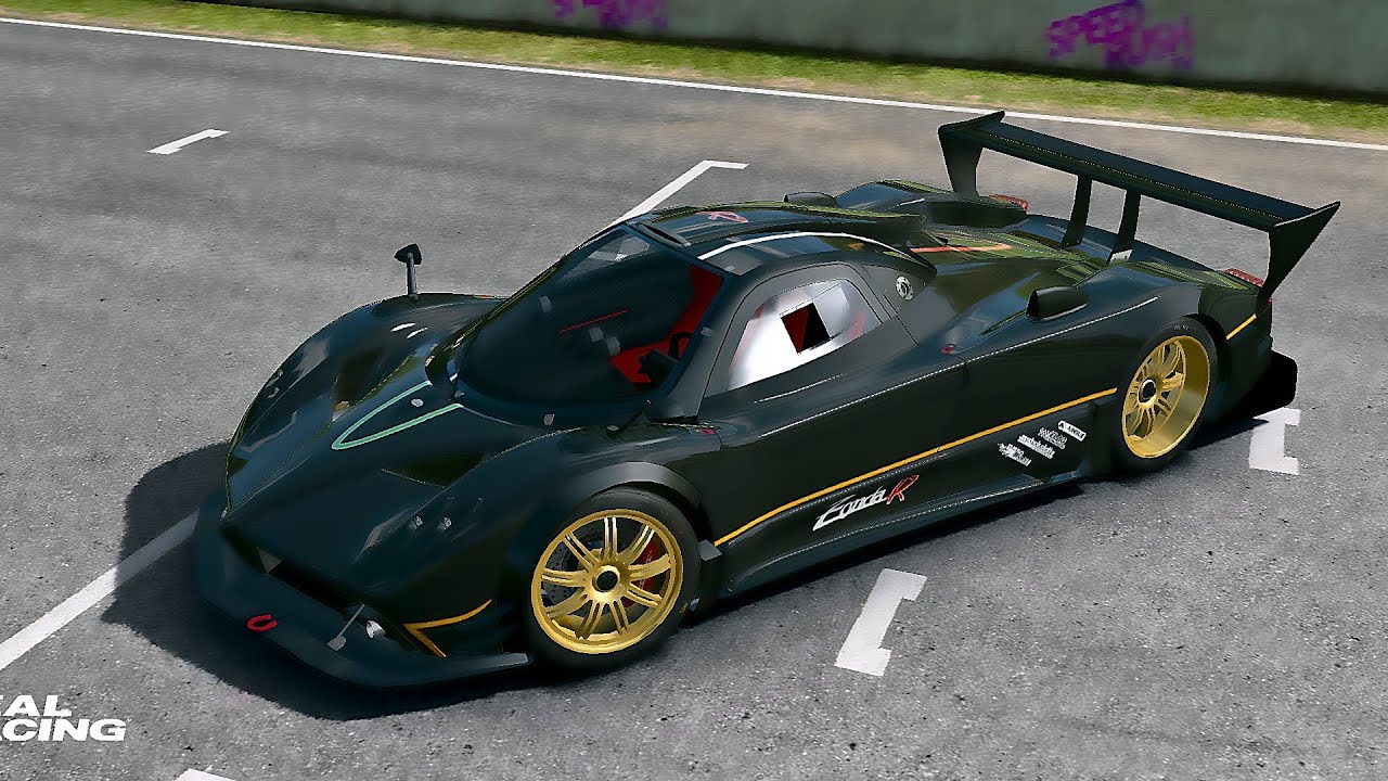 Pagani Zonda R V12  #pagani #realracing3 