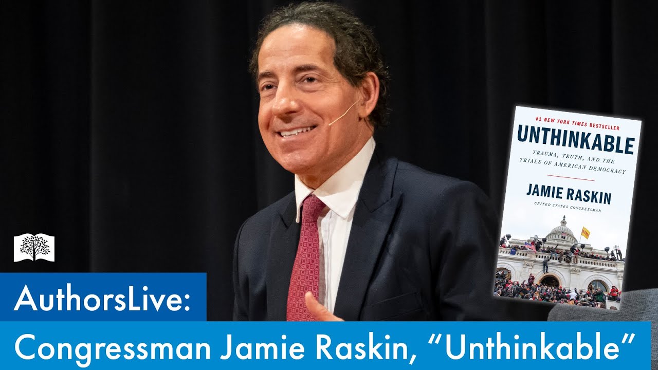 U.S. Congressman Jamie Raskin, Author of 