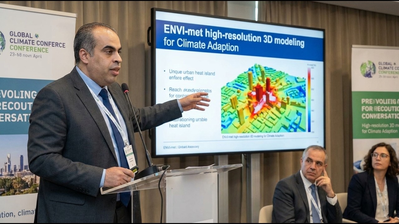 ENVI MET   مقدمة نصميم المساحات    Design Spaces