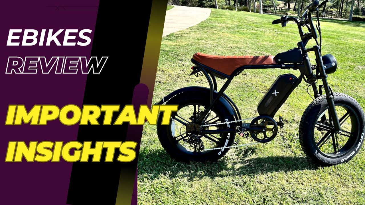 Important About the OUXI V8 Electric Bike Review