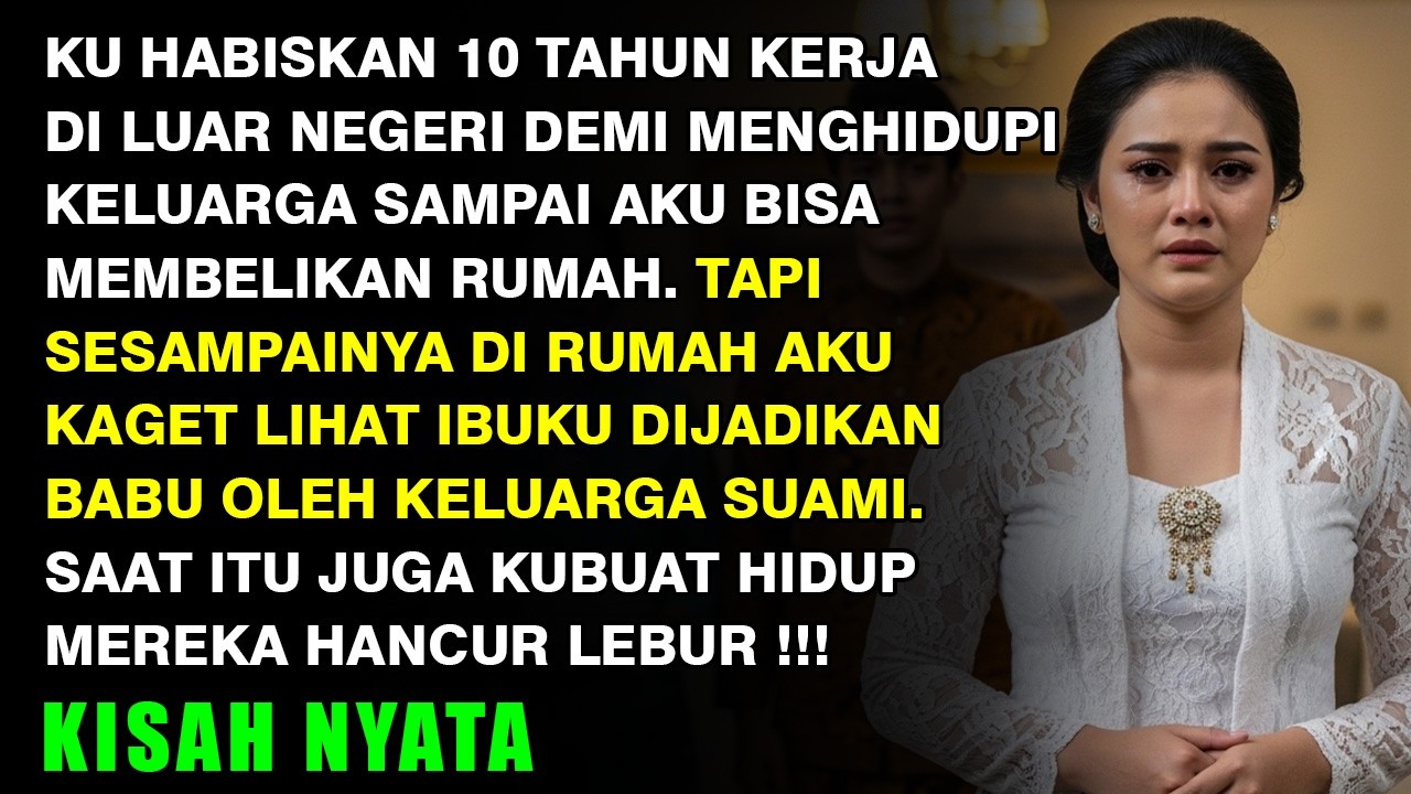 PULANG KAYA RAYA, IBUKU MALAH MAKAN SISA !! DETIK ITU JUGA KUBUAT KELUARGA SUAMI HANCUR LEBUR !!