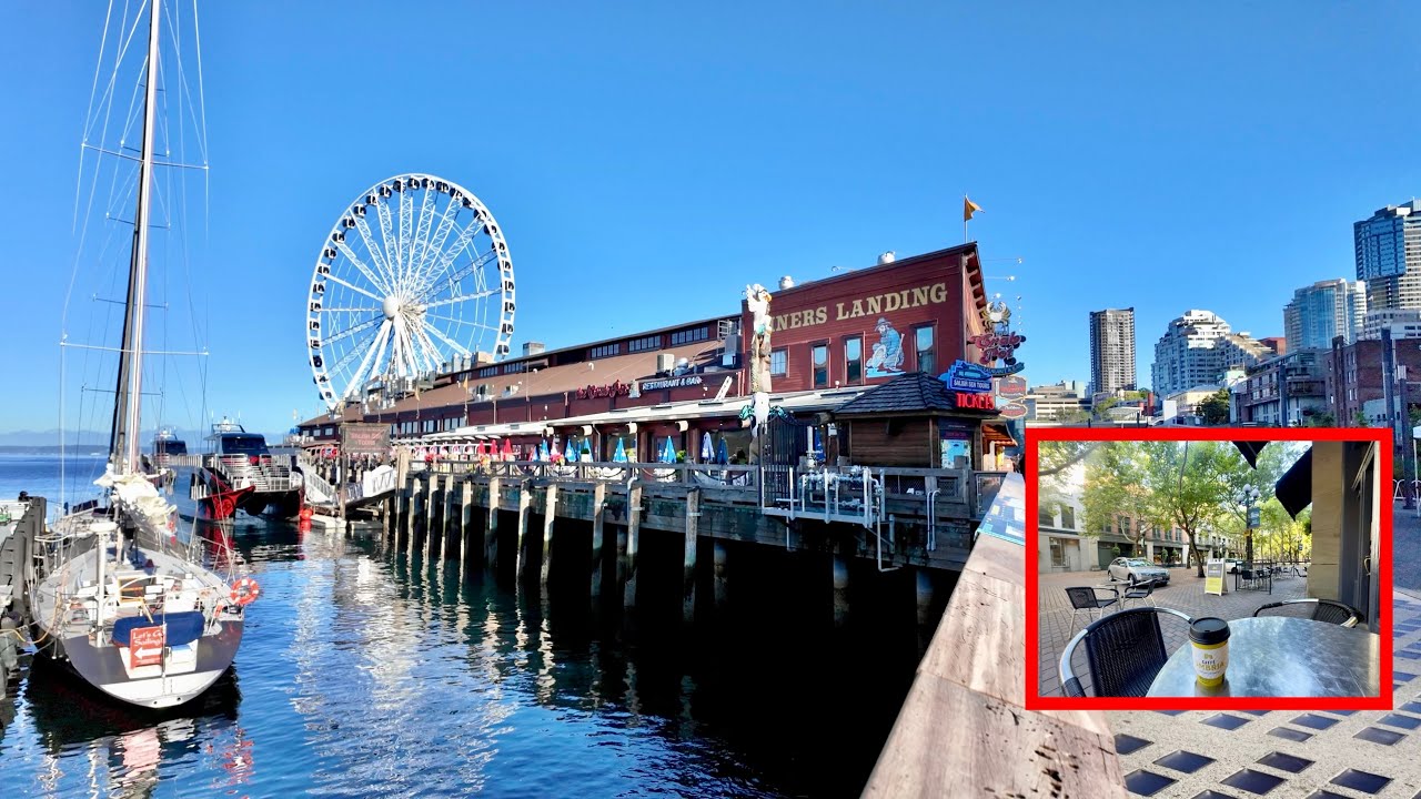8 AM Walk From Pioneer Square To Seattle Waterfront To Pike Place Market August 10, 2025 