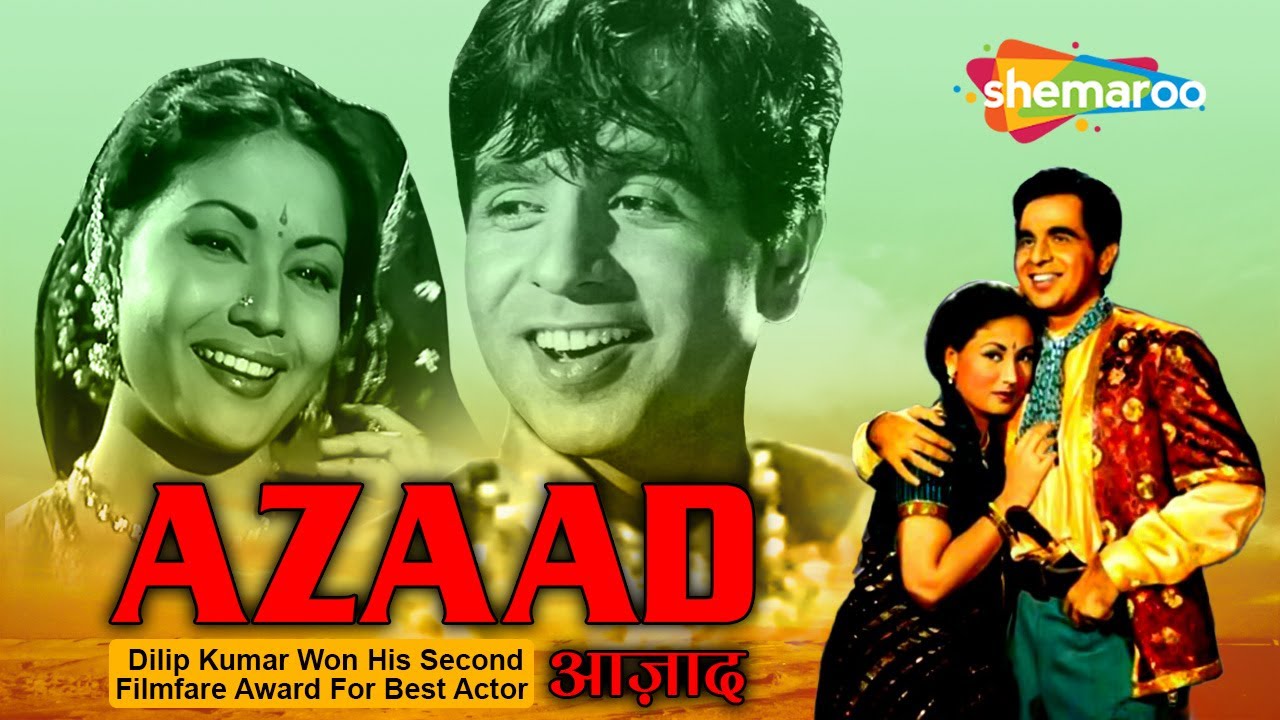 Azaad (1955) | आज़ाद - HD Full Movie | Dilip Kumar | Meena Kumari | Pran | Shammi | Sadabahar HD Song