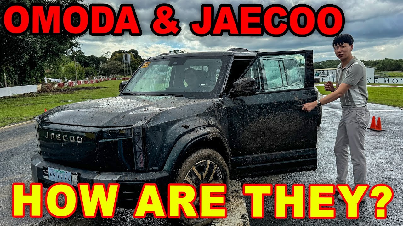 Omoda & Jaecoo Test Drive in the Mud and the wet Track