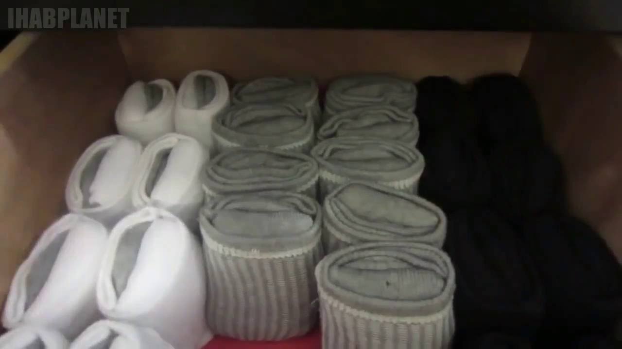 THE BEST WAY TO FOLD SOCKS (BY CRAZY HACKER)