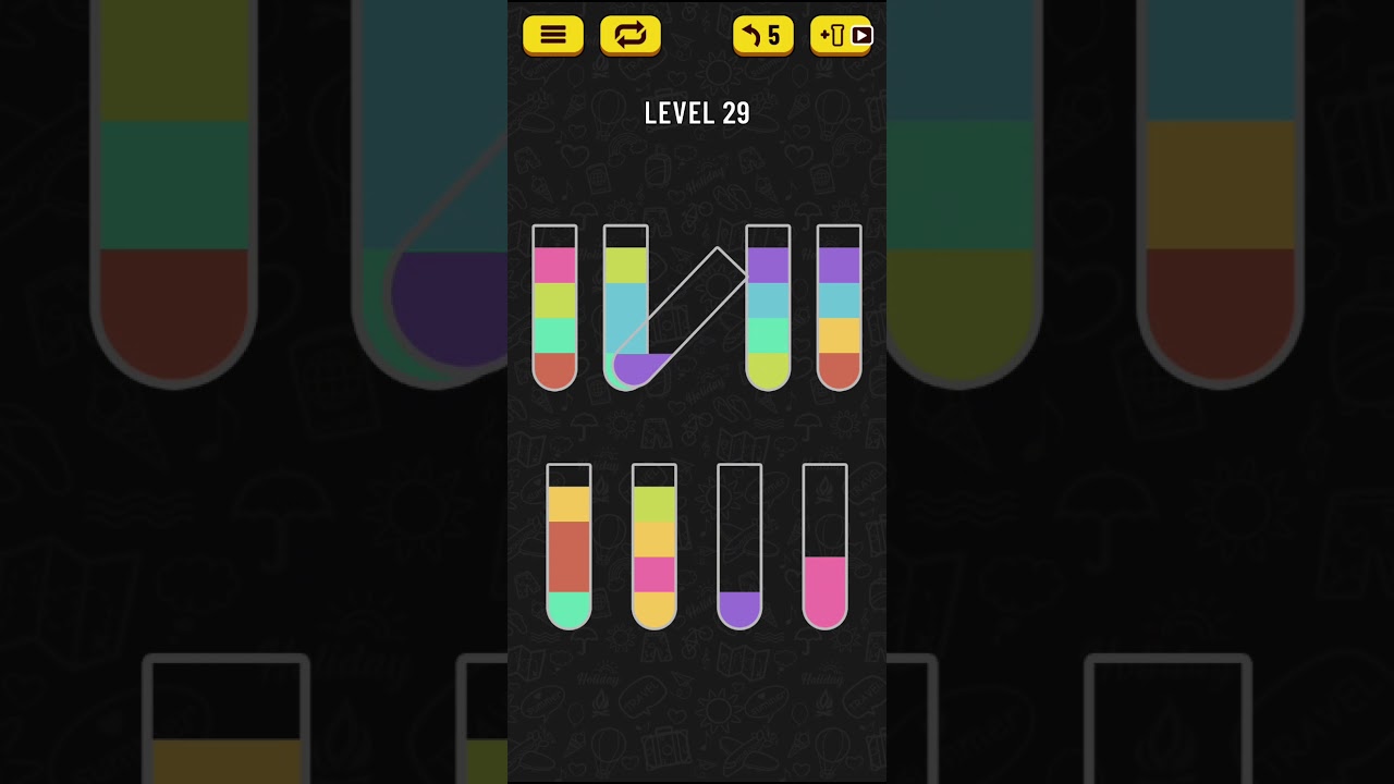 Water Sort Puzzle - level 29 (old)
