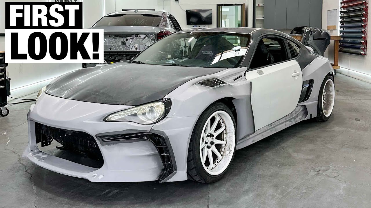 FINALLY FINISHED THE STREETHUNTER WIDEBODY BRZ!!