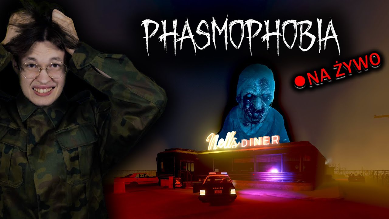 🔴Niedzielne duszki!👻🧟‍♀️ [Na żywo]🔴Phasmophobia😱