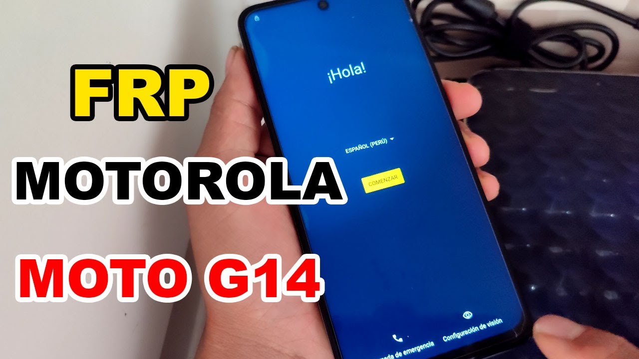 Eliminar Cuenta de Google Motorola Moto G14 | Android 12/13