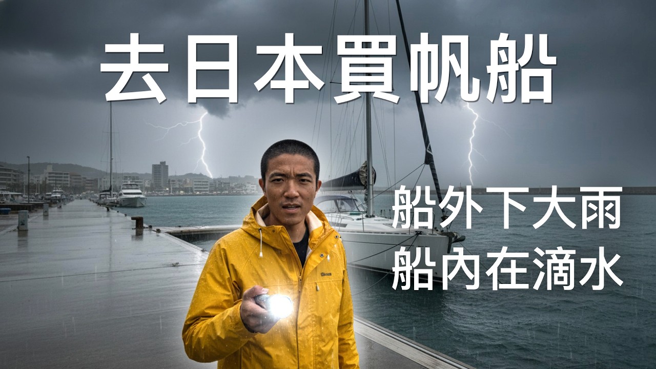 日本買帆船 EP2 船主是在玩船還是玩裝備？換了新引擎、主舤後，卻要把船賣了？（結尾有抽獎活動）
