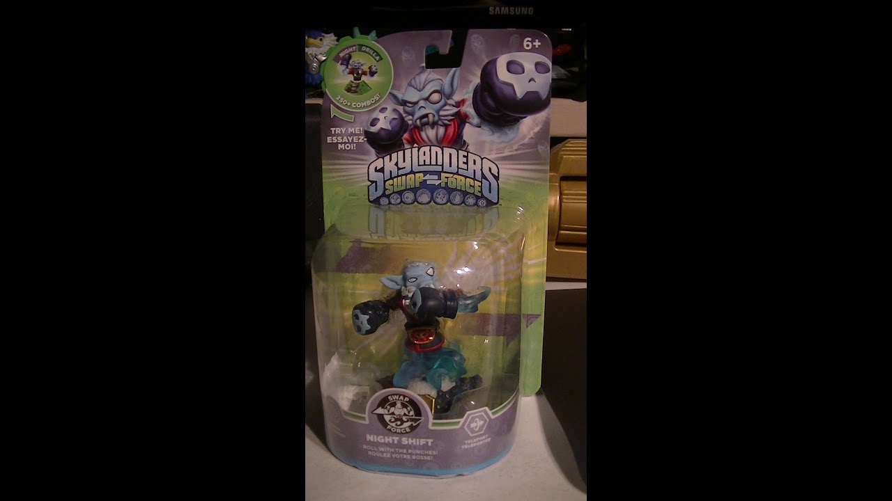 SKYLANDERS SWAP FORCE: РАСПАКОВКА НОЧНОЙ СМЕНЫ