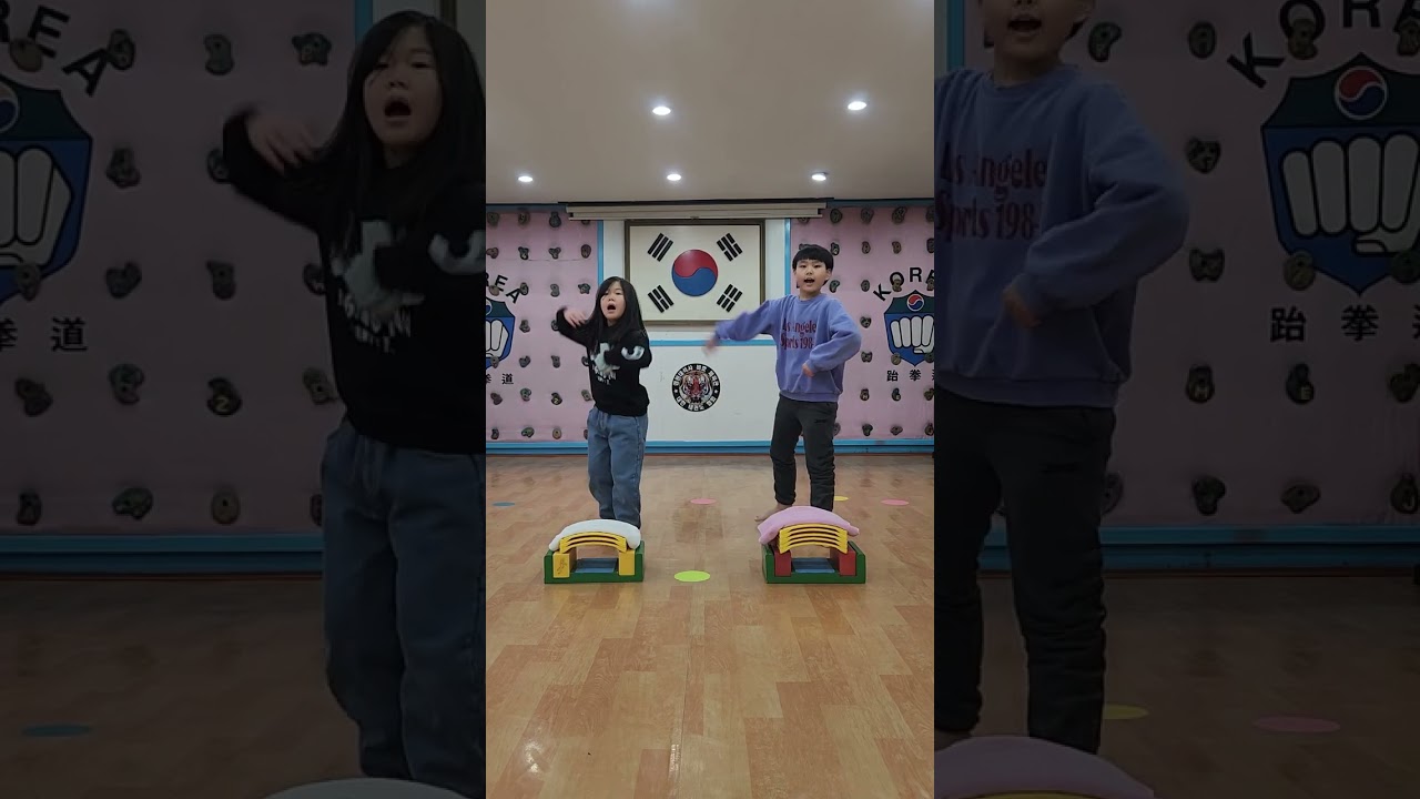 비호태권도 격파연습영상 초급 중급