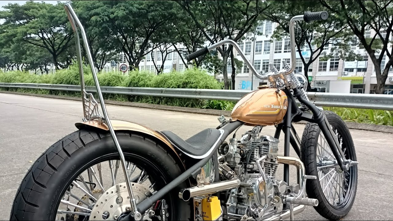 Chopper Yamaha Scorpio 225, yg gw kasih nama NONA MUDA