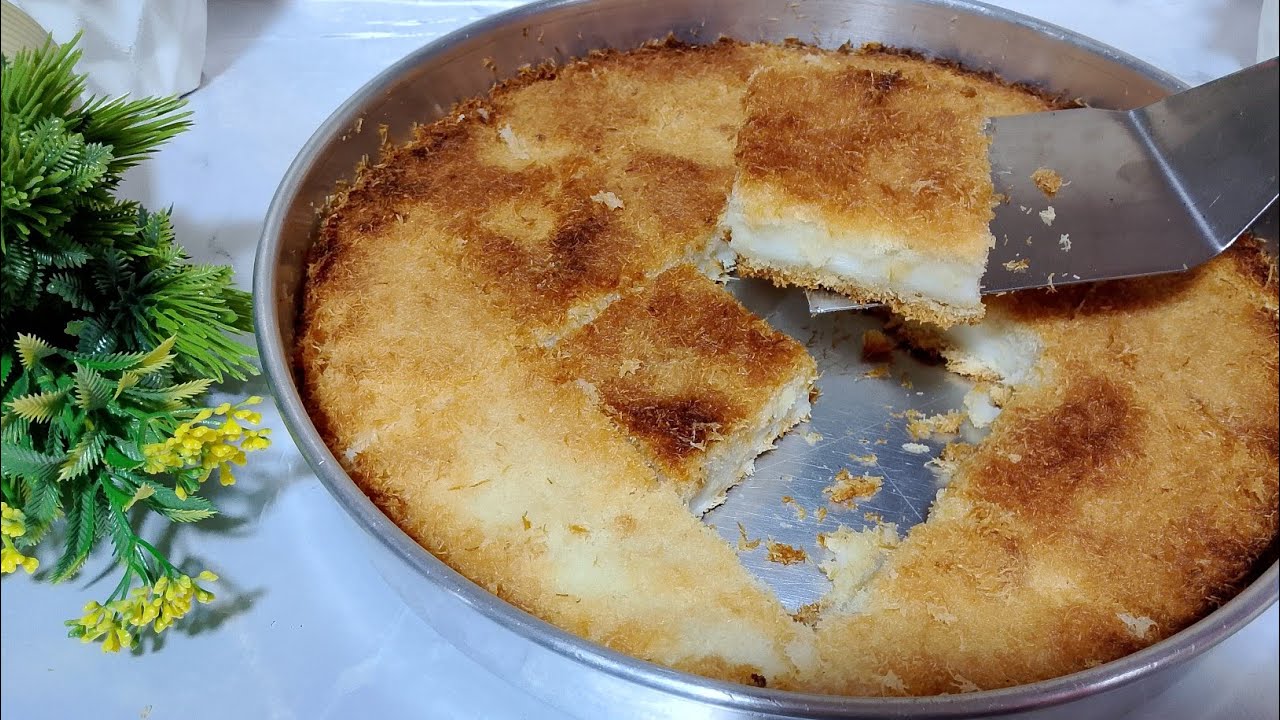 سر الكنافه عندي بمكون 🤔حطيناه 😋خليتها في #منتهى الجمال #